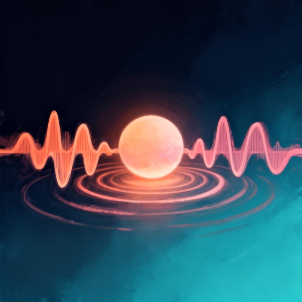 Abstract visualization of Haven, the voice AI companion